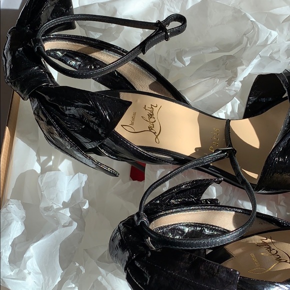 Christian Louboutin Eel Skin 36.5 - Picture 10 of 12